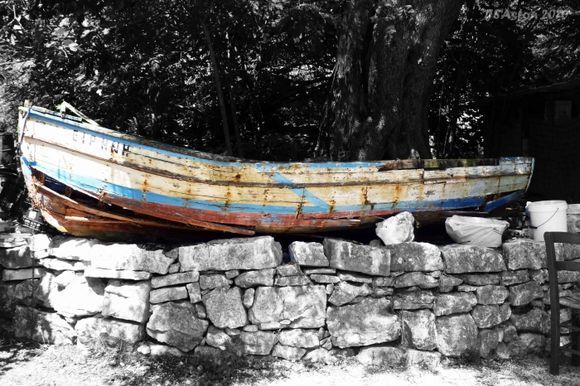 Old Boat on the Wall...