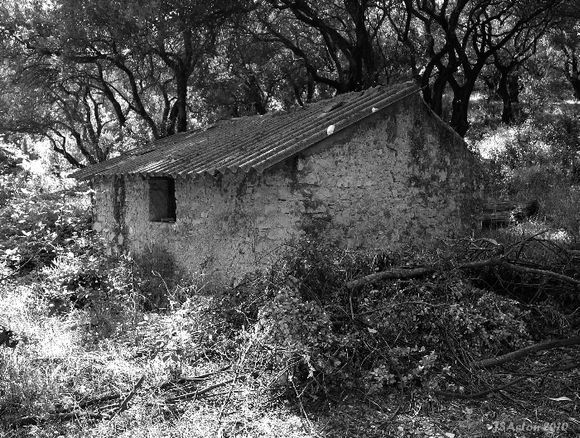 Old Abandoned Cottage, Kerassia, Corfu.