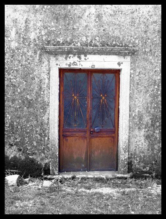 Old Brown Door...