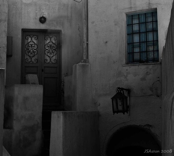 A house in the back streets of pyrgos...