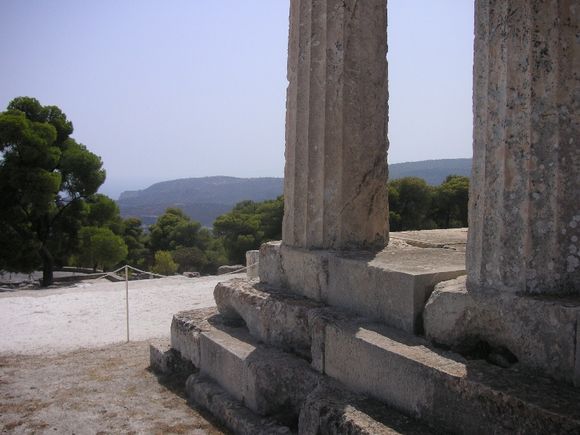 The view from the temple of Aphea