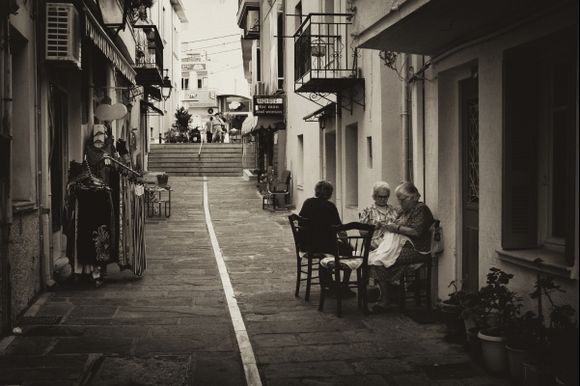 On the street of Rethymno