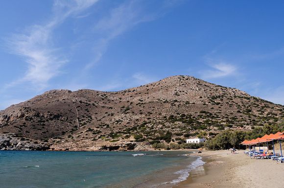 Galisas. This beach is not the best one of Syros, but need to be seen anyway :)
