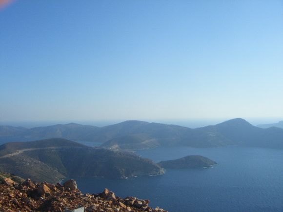 Fourni Islands from the hills