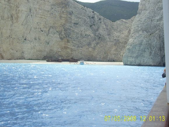 Navagio by the sea