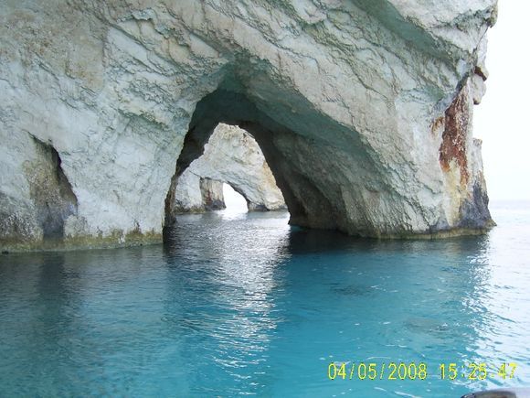 Blue caves