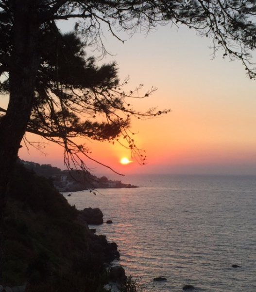 Love the Greek sunset