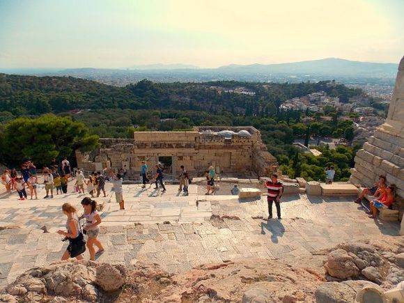 The view from the Acropolis