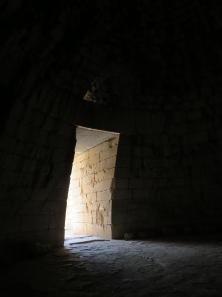 inside the tomb