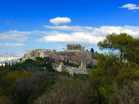 view to Acropolis