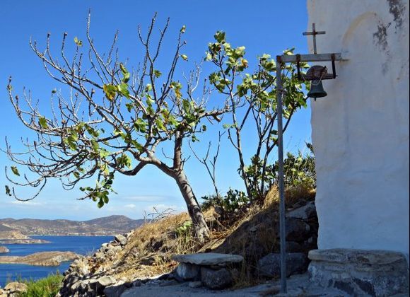 21-09-2017 Patmos: Chapel on top of the hill with a view