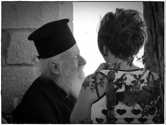 17-09-2016  Patmos: Women Monastery  A good confersation
