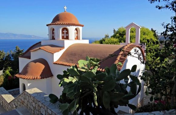 20-09-2014  Kalymnos: Monastery Agios Savvas