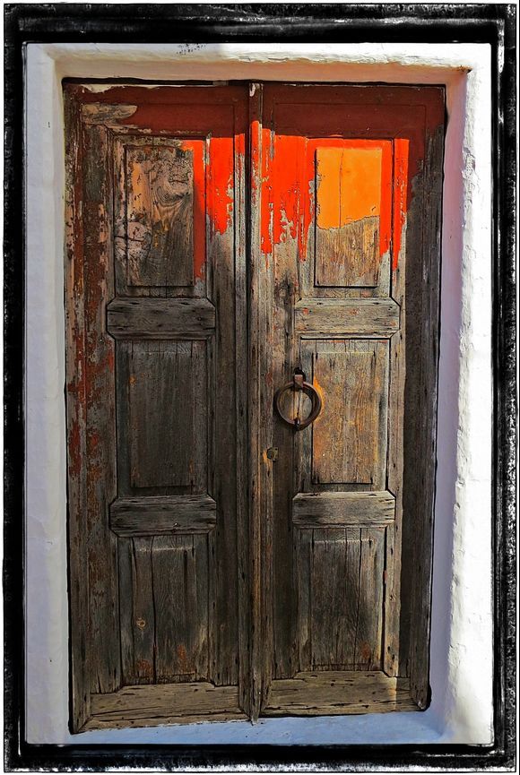 10-09-2015 Patmos: Old doors