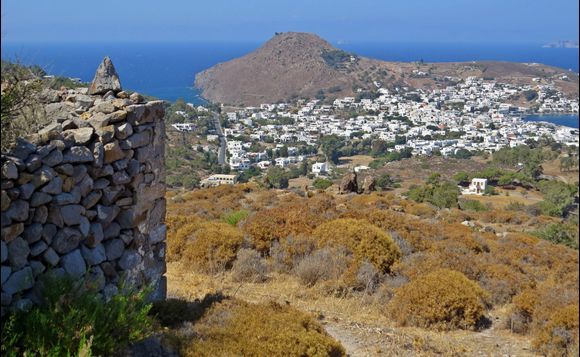 17-09-2018 Patmos: View on Skala at 14.00 hr
