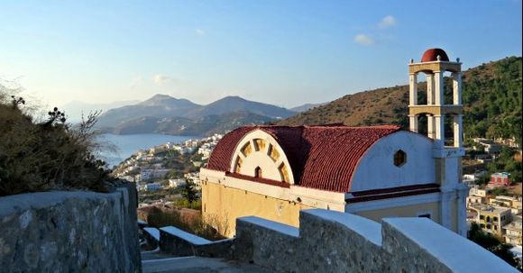 17-09-2014  Leros: Curch with view