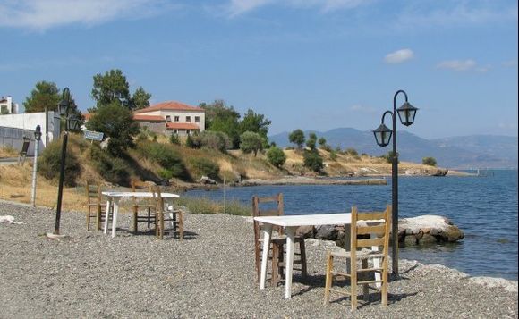 12-09-2012  Lesbos: A nice quiet place for a cup of coffee