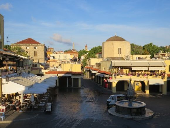 26-09-2015  Rhodos: Old town early in the morning