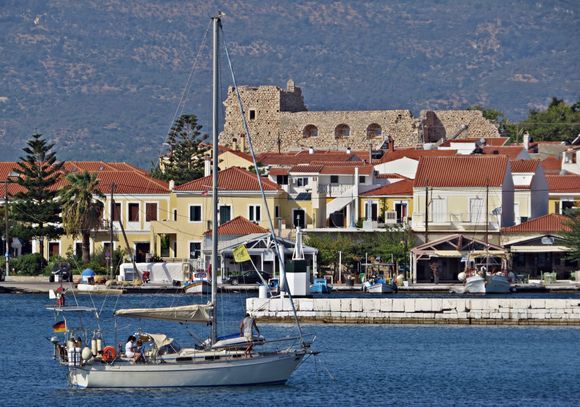 23-09-2020 Samos: Pythagorio .....Entering the port 
