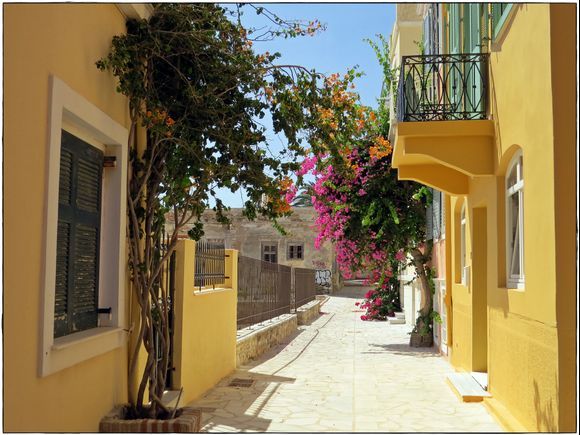 10-09-2022 Syros: Ermoupolis .....The yellow zone 😉😎