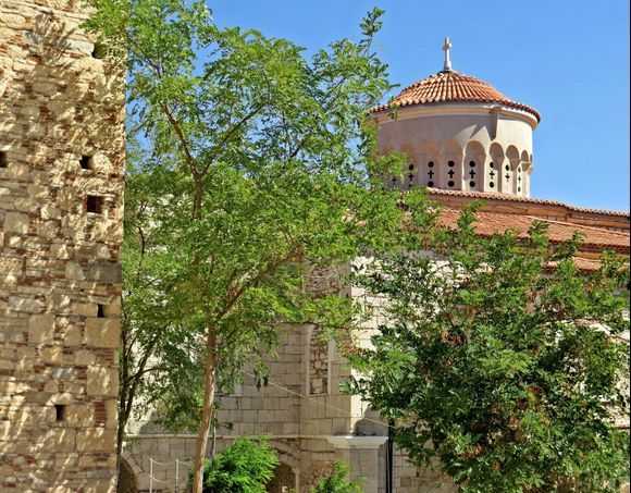 10-09-2019 Samos: Pythagorio .......The beautiful monastery .....