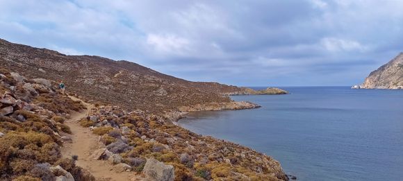 18-09-2022 Patmos: Near Psili Amos .........Beautiful walking trails along the coastline