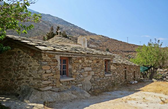 06-09-2018 Ikaria: A small monatery with a small church in the middle of nowhere