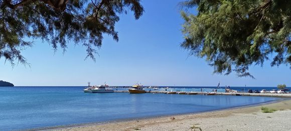 04-09-2021 Plakias: The small harbour of Plakias