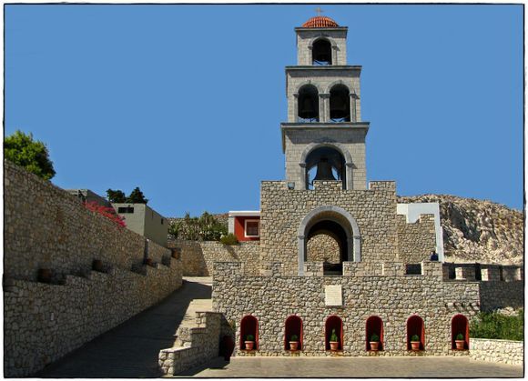 24-09-2013 Kalymnos: A piece of the Monastery Agios Savvas
