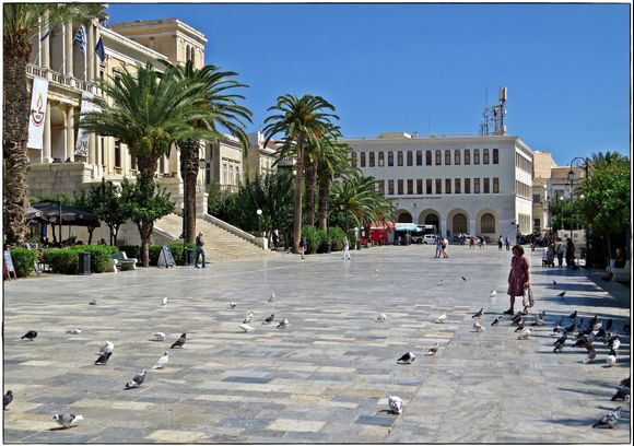 14-09-2022 Syros: Ermoupolis ..........The Miaoulis square