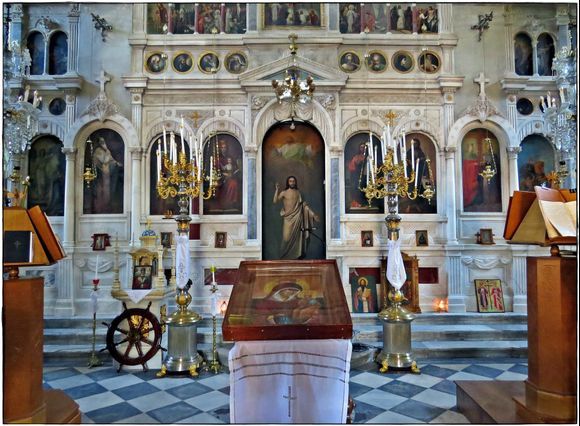 27-08-2020 Kalymnos: Pothia ........In a beautiful church