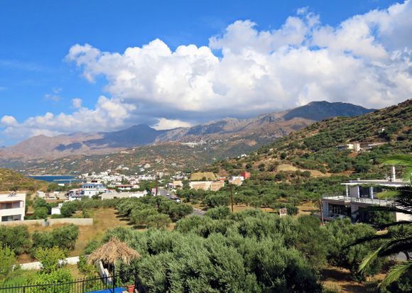 03-09-2023 Crete: Plakias ......A wonedrful vieuw from my balcony on Plakias