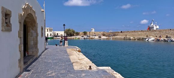 09-09-2021 Rethymnon: The small  harbour in Rethymnon