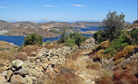 21-09-2022 Patmos: A beautiful hiking trail from Chora to Skala with beautiful views