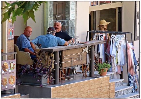 13-09-2023 Crete: Spili ......Enjoy on a terrace in Spili