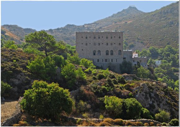 27-09-2019 Patmos: View on the women's monastery