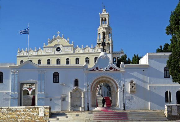 07-09-2022 Tinos: Tinos Town ...........The beautiful Holy Church of the Virgin Mary Evangelistria