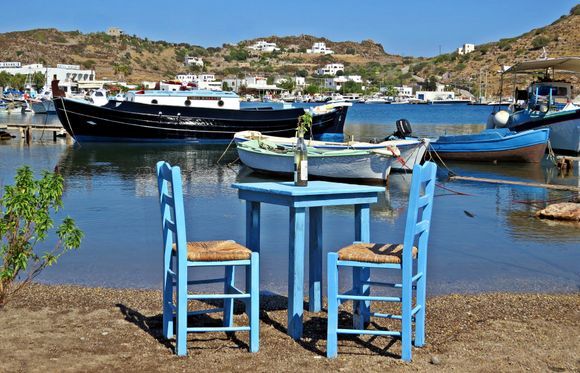 31-08-2020 Patmos: Skala  ......Table for two 