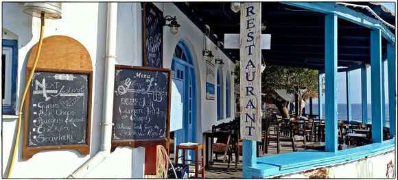 16-09-2020 Ikaria: Armenistis ........A verry nice place fot a cold beer ;-)