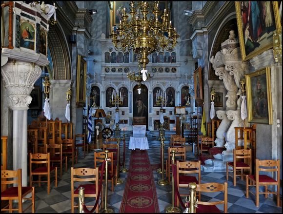 27-08-2020 Kalymnos: Pothia .......In a beautiful church