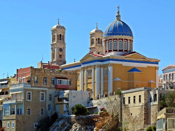 14-09-2022 Syros: Ermoupolis .......The church of Saint Nicolas