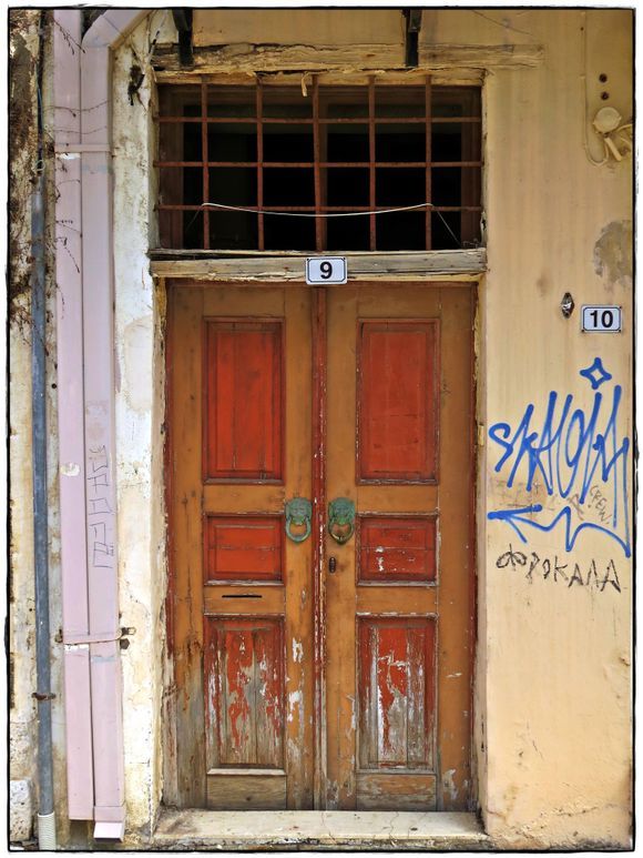 09-09-2021 Rethymno: Again a door in Rethymno town