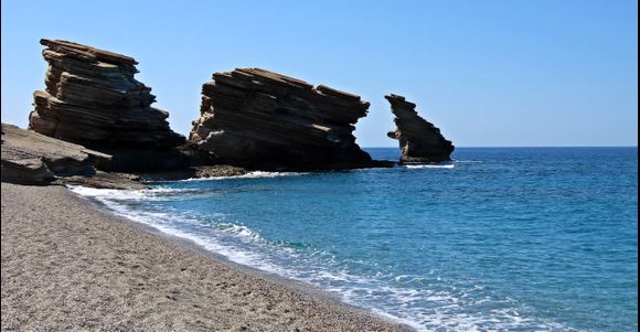 15-09-2023 Crete: The beautiful beach of Triopetra