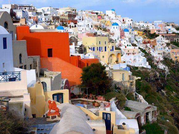 Colorful Oia