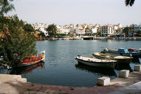 The lake  at Agios Nikolaos