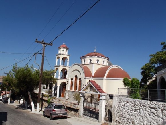 Church in Merties, Kalymnos