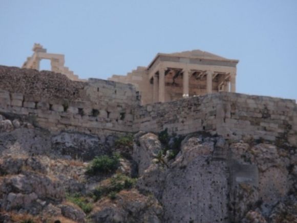 Acropolis from Plaka/Monastiraki.
