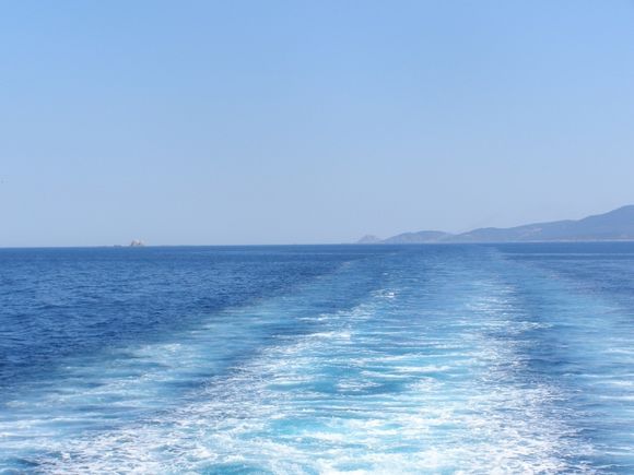 On the way from Hydra to Aegina.
