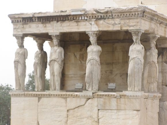 The Carytids on the Acropolis