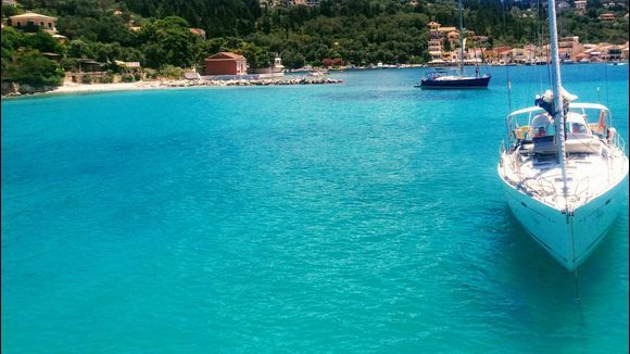 Crystal clear water of Antipaxos